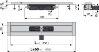 Душевой трап (лоток) AlcaPlast APZ101 850 с опорами