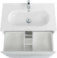 Мебель для ванной комнаты BelBagno Kraft 80 напольная, bianco opaco, раковина LOV-800-LVB