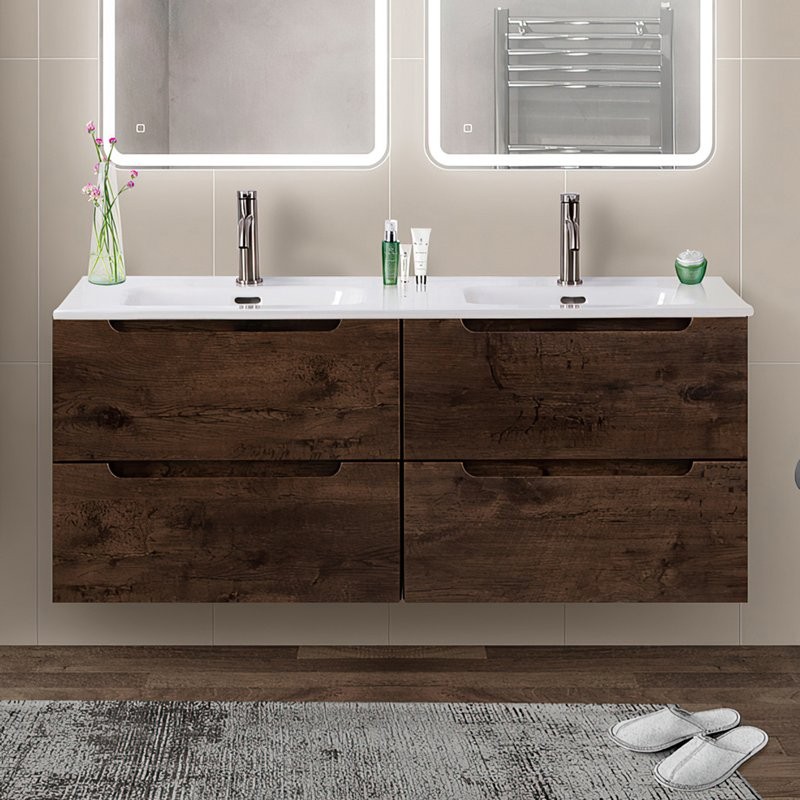 Тумба с раковиной BelBagno Etna 120 rovere moro