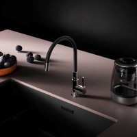 Смеситель для кухни AM.PM X-Joy S F85B07602 черный, хром