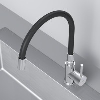 Смеситель для кухни AM.PM X-Joy S F85B07602 черный, хром