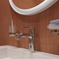 Смеситель для раковины Kludi Bozz 382880576 хром