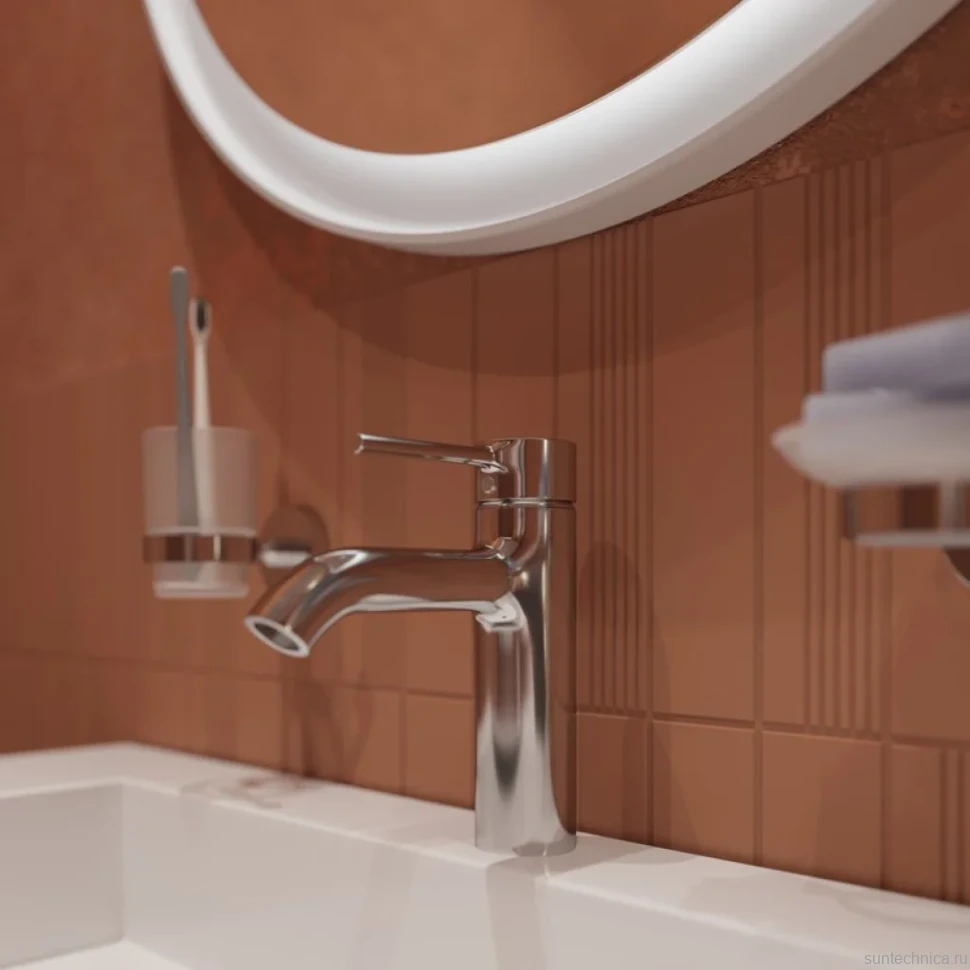 Смеситель для раковины Kludi Bozz 382880576 хром