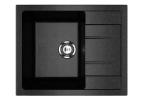 Мойка кухонная Ulgran U-607 308 черная + дозатор U-02 черный Мойка кухонная Ulgran U-607 308 черная + дозатор U-02 черный