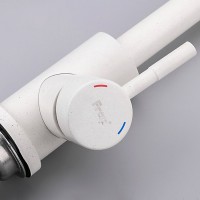 Смеситель для кухни Frap F40899-1 белый