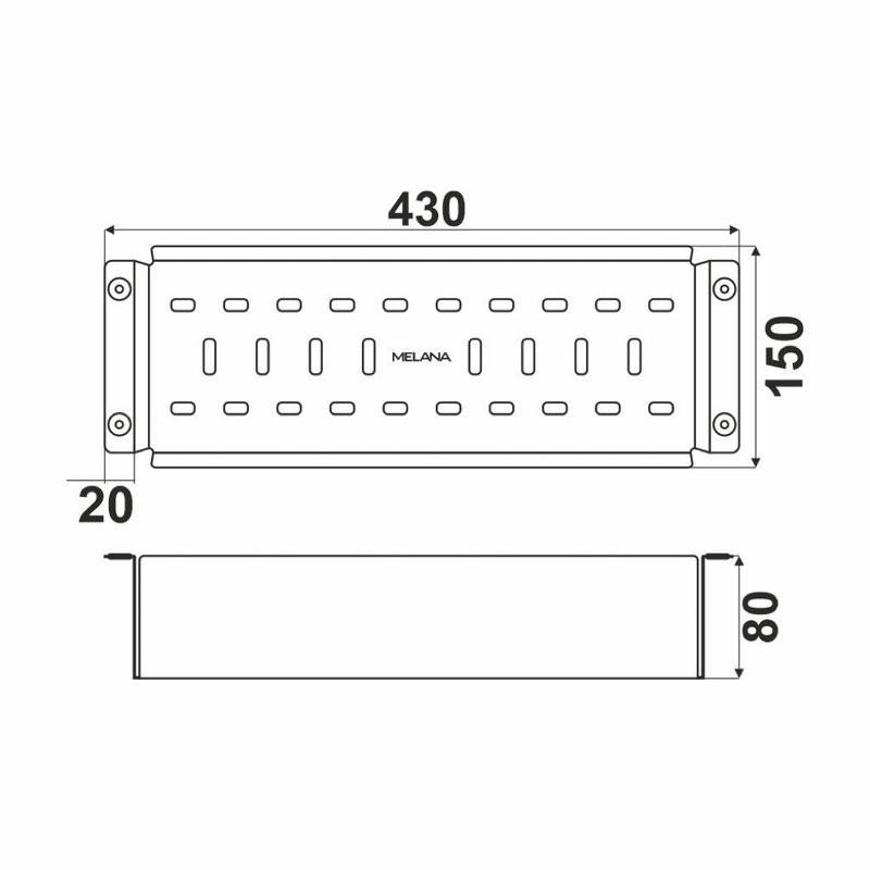 Мойка кухонная Melana ProfLine R5050HK в комплекте с дозатором, сатин