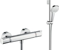 Термостатический смеситель Hansgrohe Ecostat Comfort 13116000 + Душевой гарнитур Hansgrohe Croma Select E Multi 26590400