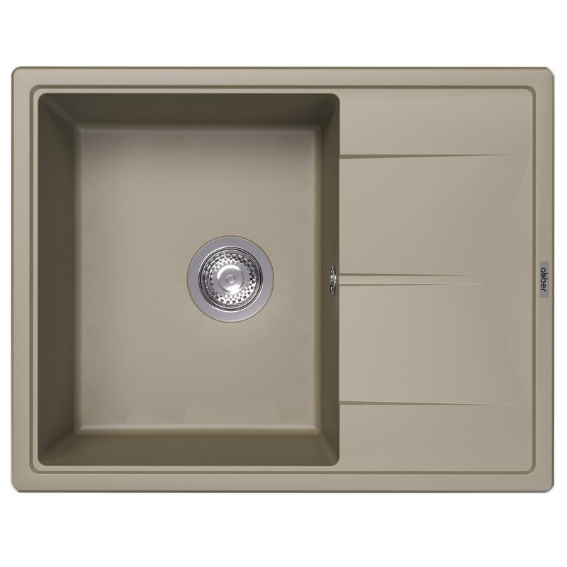 Мойка кухонная Abber Quarz AQ2903S матовая песочная