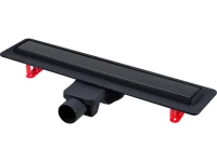 Душевой трап (лоток) Berges Optim Line Black 095508 80 см, матовый черный
