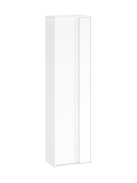 Шкаф-пенал для ванной Ravak Step SB 43 L/R глянцевый белый