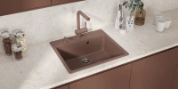 Мойка кухонная Ulgran U-104 -307 терракотовая Мойка кухонная Ulgran U-104 -307 терракотовая