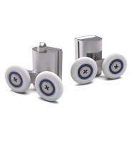 Душевой уголок Vegas Glass ZS Novo 110 07 01 профиль матовый хром, стекло прозрачное