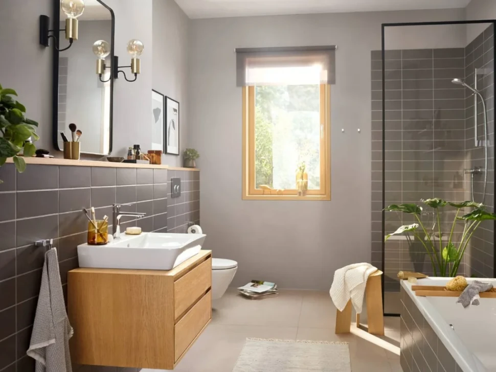 Смеситель для раковины Hansgrohe Rebris E 72560000 хром