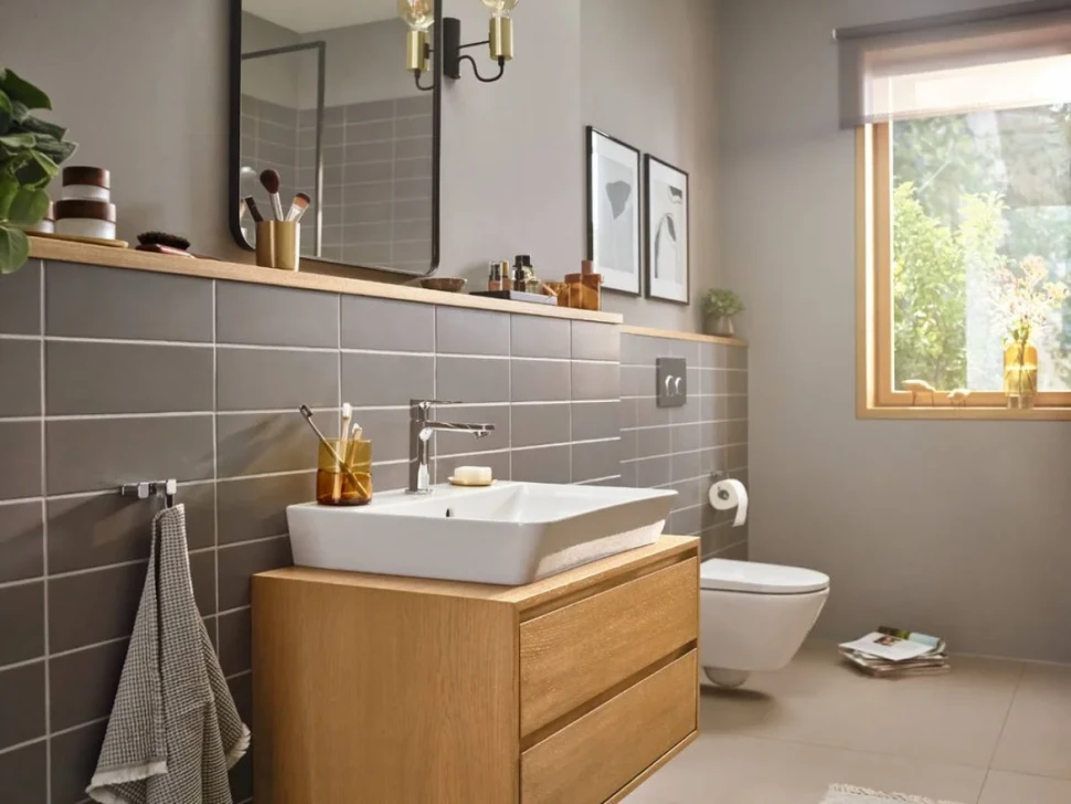 Смеситель для раковины Hansgrohe Rebris E 72560000 хром