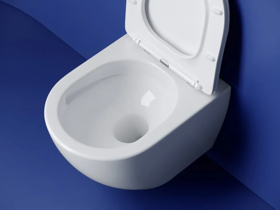 Унитаз подвесной Ceramicanova Metropol CN4002T безободковый