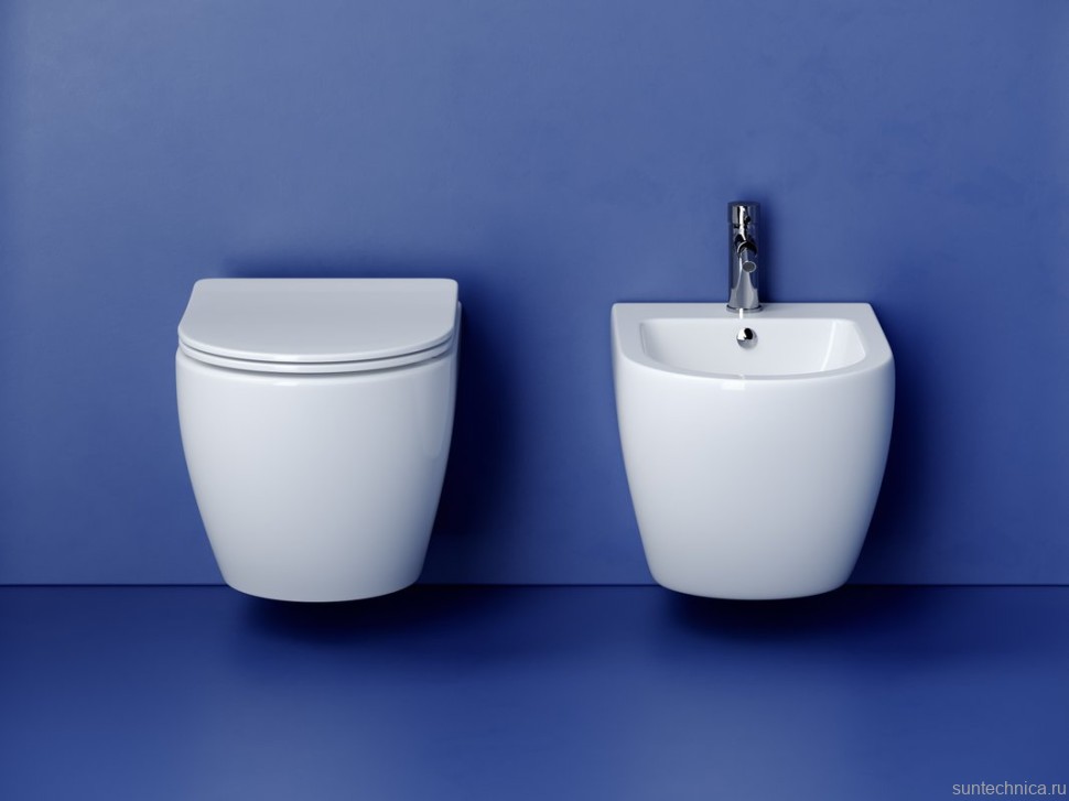 Унитаз подвесной Ceramicanova Metropol CN4002T безободковый