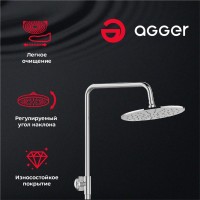 Душевая стойка Agger Thermo A2461100 хром