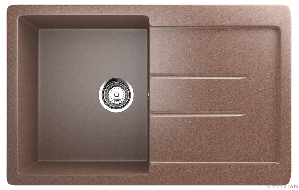 Мойка кухонная Ulgran U-507 -307 терракотовая