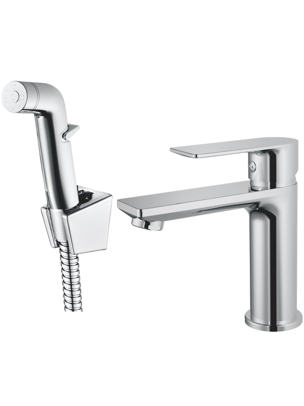 Комплект для раковины Haiba HB12505 с гигиеническим душем, хром