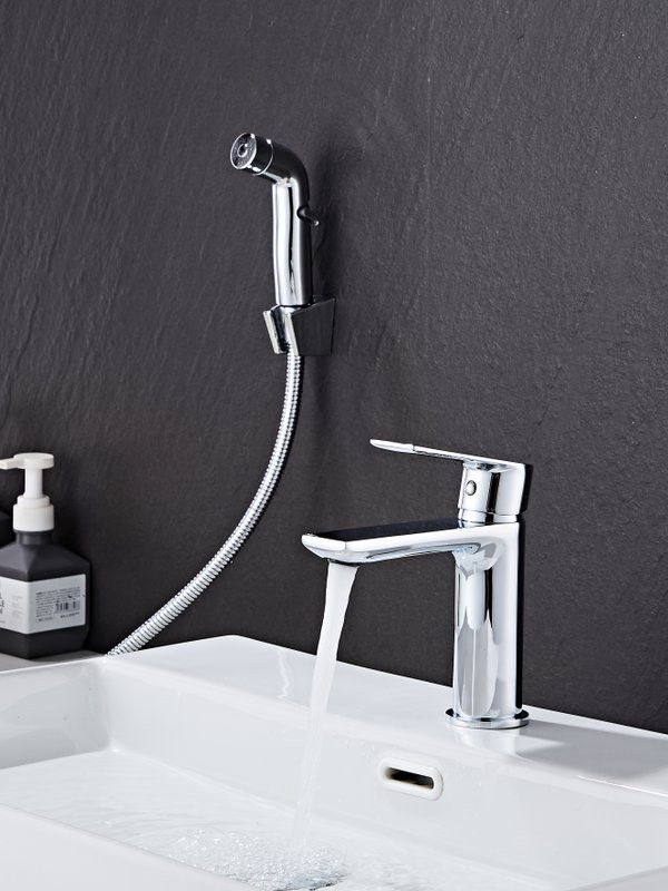 Комплект для раковины Haiba HB12505 с гигиеническим душем, хром