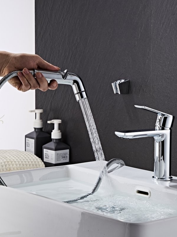 Комплект для раковины Haiba HB12505 с гигиеническим душем, хром