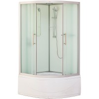 Душевая кабина Esbano CRB ESKB100CRB с высоким поддоном