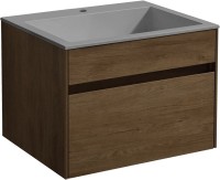Мебель для ванной комнаты Vincea Chiara 60 дуб табак