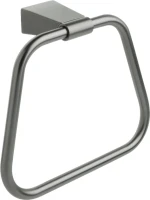 Полотенцедержатель Fixsen Trend Graphite FX-98011 черный графит, кольцо Полотенцедержатель Fixsen Trend Graphite FX-98011 черный графит, кольцо