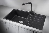 Мойка кухонная Granula 8601, черный