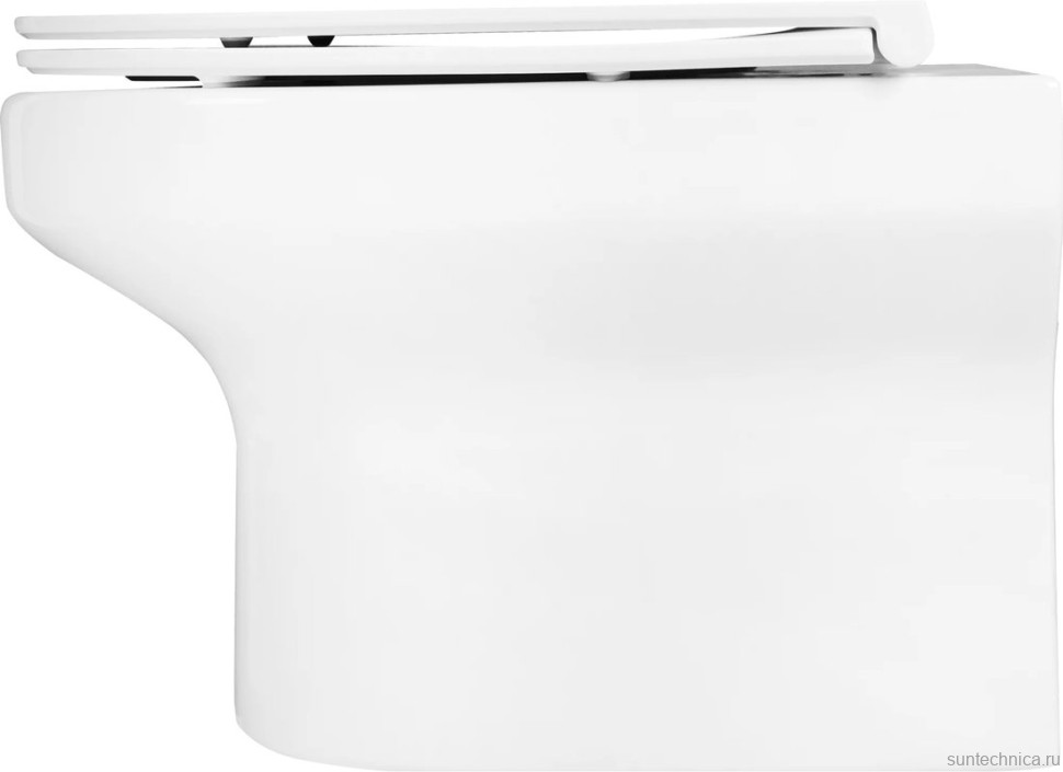Комплект Унитаз подвесной Jacob Delafon Elite EDX114RU-00 безободковый + Инсталляция Grohe Rapid SL 38775001H 4 в 1 с кнопкой смыва и шумоизоляцией