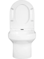 Комплект Унитаз подвесной Jacob Delafon Elite EDX114RU-00 безободковый + Инсталляция Grohe Rapid SL 38775001H 4 в 1 с кнопкой смыва и шумоизоляцией