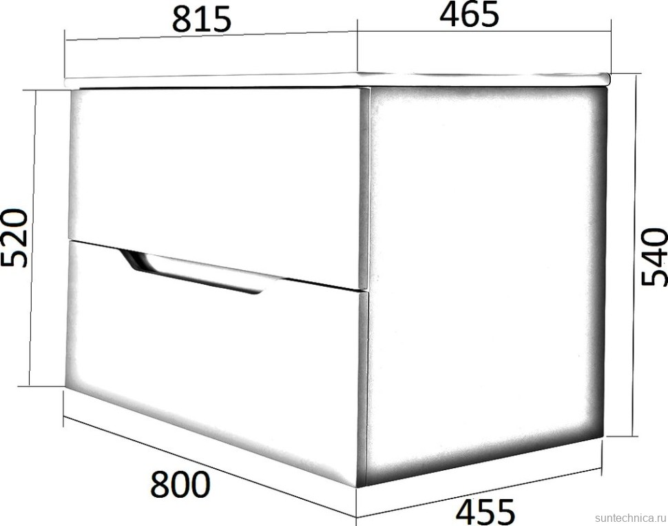 Мебель для ванной комнаты Orange Line 80 латте матовый