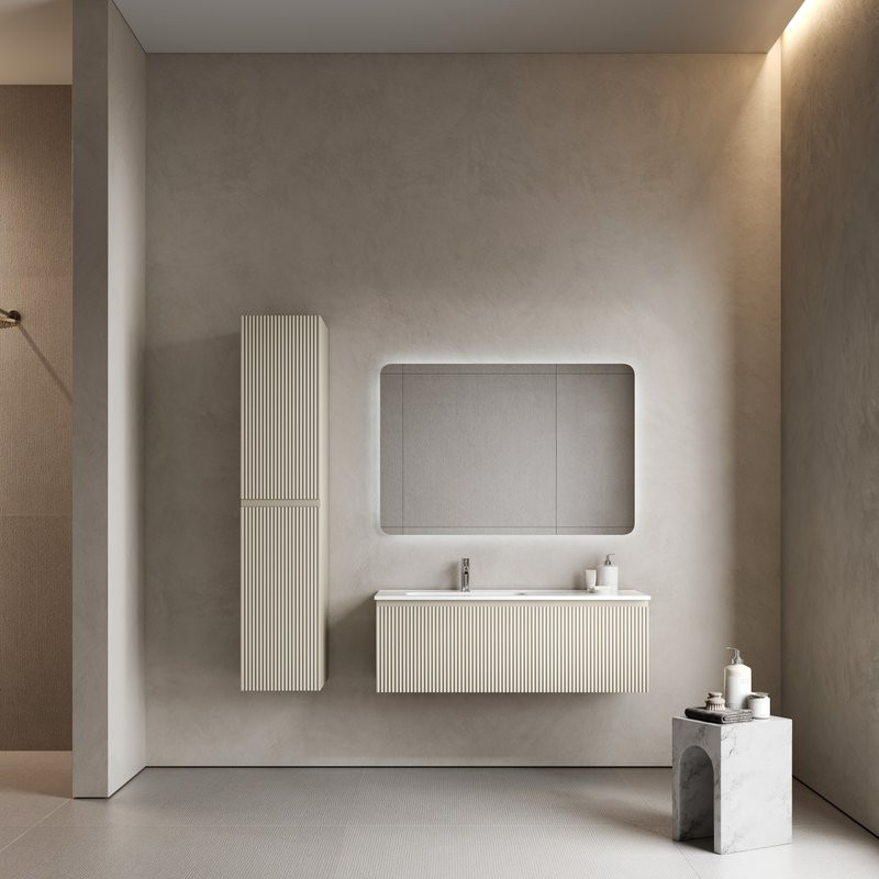 Мебель для ванной комнаты Sancos Snob R 1.0 120, L beige soft