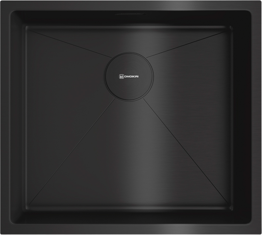 Комплект Мойка Omoikiri Taki 49-U/IF-GB графит + Измельчитель Nagare 750