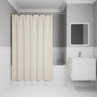 Штора для ванной IDDIS Base BG03P18i11 180х200, белая