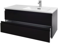 Мебель для ванной комнаты Jacob Delafon Madeleine 100 R черный блестящий