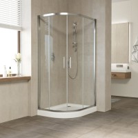 Душевой уголок Vegas Glass ZS-F Tur Novo 120*80 08 01 профиль глянцевый хром, стекло прозрачное
