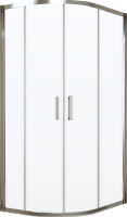 Душевой уголок Vegas Glass ZS-F Tur Novo 120*80 08 01 профиль глянцевый хром, стекло прозрачное