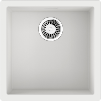 Комплект Мойка Omoikiri Yamakawa 45T-U/I-WH белая + Измельчитель Nagare slim 500