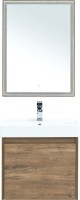 Зеркало Aquanet Nova Lite 60 дуб рустикальный