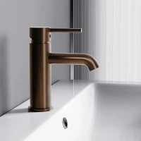 Смеситель для раковины Damixa Scandinavian Pure 360210500 розовое золото
