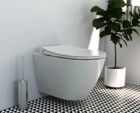 Комплект Унитаз подвесной VitrA Sanibelle белый глянцевый + Крышка с микролифтом, петли хром + Инсталляция VitrA V-Fix Core + Кнопка смыва Root Square 740-2380 хром