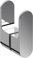 Душевой уголок Ravak Chrome CRV1-80+CRV1 Transparent, профиль сатин Душевой уголок Ravak Chrome CRV1-80+CRV1 Transparent, профиль сатин
