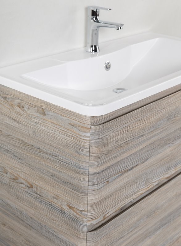 Тумба с раковиной BelBagno Albano 100 напольная, pino scania
