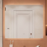 Мебель для ванной комнаты STWORKI Колдинг 80 антрацит, с раковиной Moduo 55 Leaf, столешница серая матовая