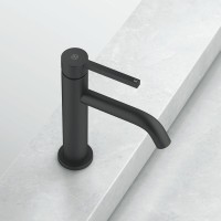 Смеситель для раковины Kludi Nova Fonte Pura 200263915 черный матовый