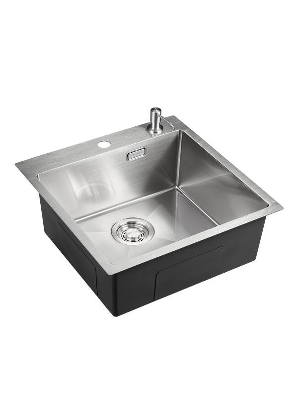 Мойка кухонная Emar PVD EMB-117A PVD Nano Satine