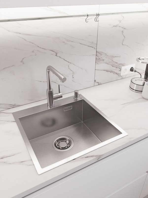 Мойка кухонная Emar PVD EMB-117A PVD Nano Satine