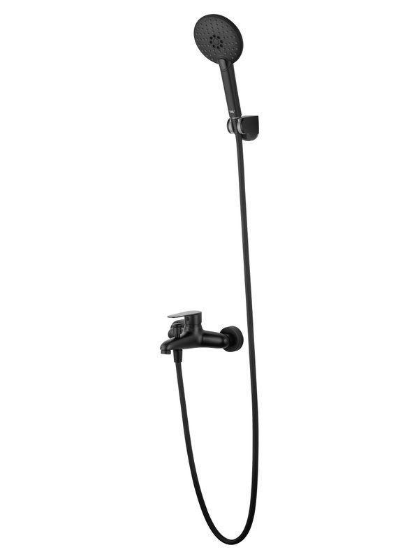 Смеситель для ванны с душем Wonzon & Woghand Alfa WW-AE3204-MB матовый черный