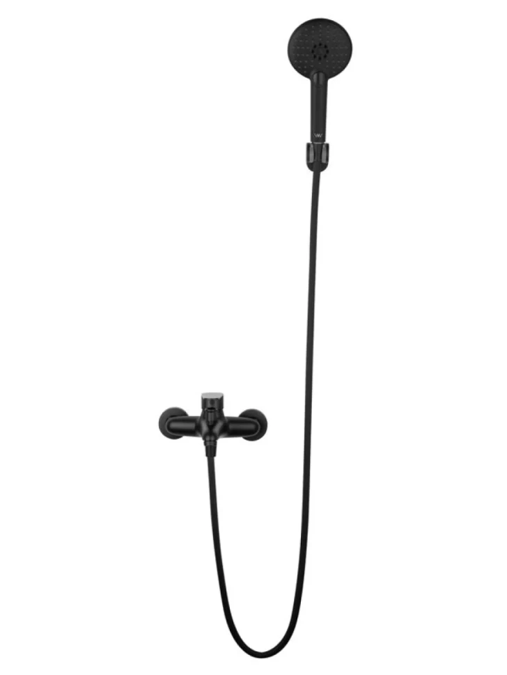 Смеситель для ванны с душем Wonzon & Woghand Alfa WW-AE3204-MB матовый черный